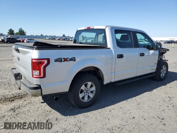 2017 Ford F-150 XL with VIN 1FTEW1EP9HKE22784, listed as a Copart auction lot 62679165 with 205,722 mi miles and Salvage title. Bid and sale history available at DreamBid. Image 3.