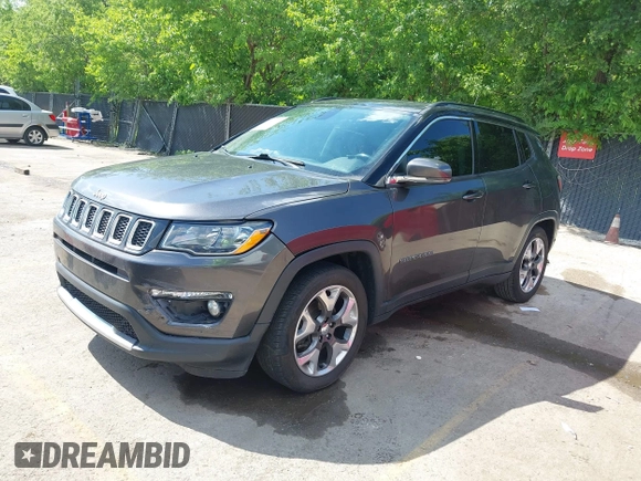 2020 Jeep Compass Limited with VIN 3C4NJCCBXLT114497, listed as a IAAI auction lot 42255213 with 126,059 mi miles and . Bid and sale history available at DreamBid. Image 18.