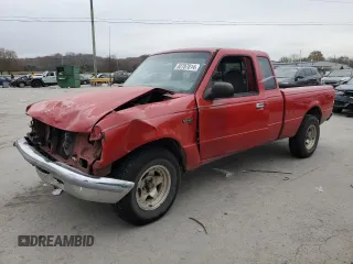 1995 Ford Ranger Splash with VIN 1FTCR14X1SPA87899, listed as a Copart auction lot 82707014 with 210,593 mi miles and Salvage Title. Bid and sale history available at carsss.com. Image 1.