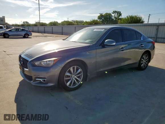 2015 Infiniti Q50 с VIN JN1BV7AR4FM408070, выставлен на аукционе Copart как лот 60686955 с пробегом 118 406 миль миль и Списание • Salvage title. История ставок и продаж доступна на DreamBid. Изображение 1.