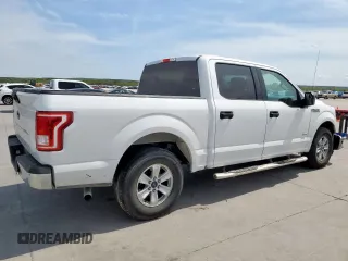 2017 Ford F-150 XL with VIN 1FTEW1CG5HFA76227, listed as a Copart auction lot 50807885 with 164,498 mi miles and Salvage Title. Bid and sale history available at DreamBid. Image 3.