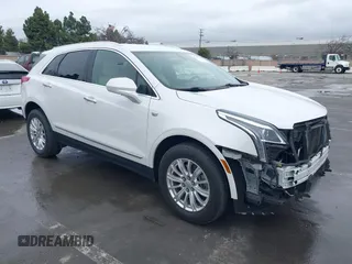 2019 Cadillac XT5 FWD with VIN 1GYKNARS4KZ188857, listed as a IAAI auction lot 41737267 with 70,277 mi miles and . Bid and sale history available at carsss.com. Image 1.