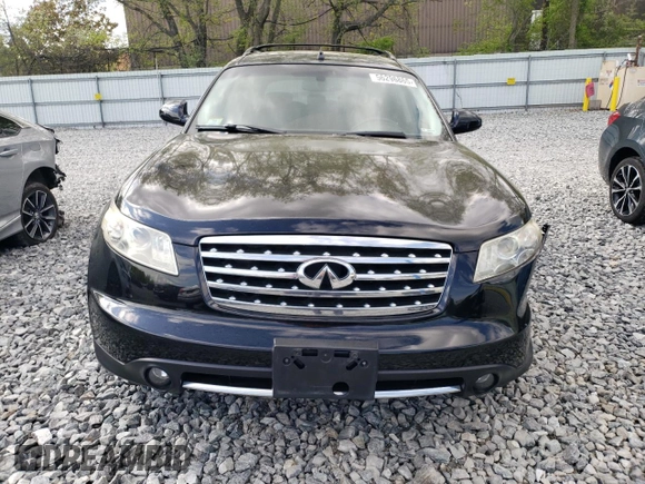 2008 Infiniti FX z VIN JNRAS08W98X201907, wystawiony jako Copart lot #56296865 z przebiegiem 106 294 mil mil oraz Czysty tytuł • Clean title. Historia ofert i sprzedaży dostępna na DreamBid. Obrazek 5.