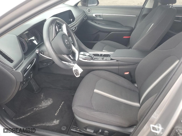 2021 Hyundai Sonata SEL with VIN KMHL64JA4MA145483, listed as a Copart auction lot 53897995 with 41,149 mi miles and Non Repairable. Bid and sale history available at carsss.com. Image 7.