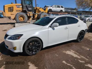 2006 Lexus IS 250 z VIN JTHBK262365014010, wystawiony jako Copart lot #51714745 z przebiegiem 213 182 mil mil oraz Szkody całkowita. Historia ofert i sprzedaży dostępna na DreamBid. Obrazek 1.