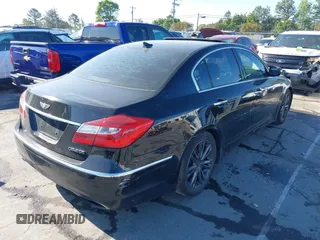 2013 Hyundai Genesis 3.8L with VIN KMHGC4DD1DU247824, listed as a IAAI auction lot 42046380 with 238,524 mi miles and . Bid and sale history available at DreamBid. Image 4.