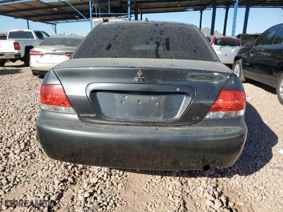 2004 Mitsubishi Lancer ES with VIN JA3AJ26E34U030686, listed as a Copart auction lot 43970775 with 0 mi miles and Salvage Title. Bid and sale history available at carsss.com. Image 6.