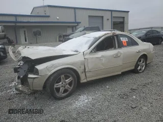 2002 Lincoln LS w/Base Pkg with VIN 1LNHM87A52Y632755, listed as a Copart auction lot 44751965 with 0 mi miles and Salvage Title. Bid and sale history available at carsss.com. Image 1.