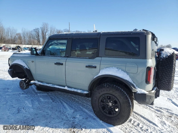 2022 Ford Bronco with VIN 1FMEE5DP6NLA73872, listed as a Copart auction lot 44419825 with 36,336 mi miles and Clean Title. Bid and sale history available at carsss.com. Image 2.