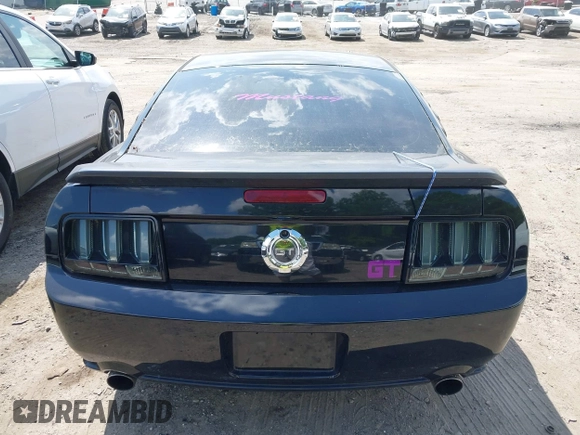 2008 Ford Mustang GT Deluxe with VIN 1ZVHT82H385184552, listed as a IAAI auction lot 42160325 with 212,582 mi miles and . Bid and sale history available at carsss.com. Image 15.