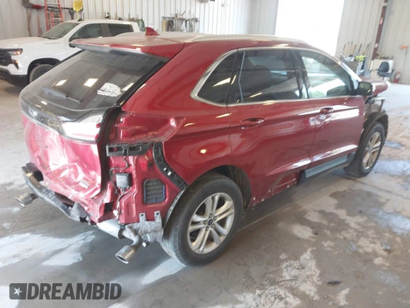 2019 Ford Edge SEL with VIN 2FMPK4J92KBB86831, listed as a IAAI auction lot 42486623 with 55,764 mi miles and . Bid and sale history available at DreamBid. Image 4.
