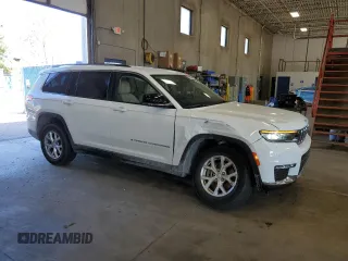 2022 Jeep Grand Cherokee Limited z VIN 1C4RJKBGXN8549689, wystawiony jako Copart lot #55700335 z przebiegiem 30 806 mil mil oraz Szkoda całkowita • Salvage title. Historia ofert i sprzedaży dostępna na DreamBid. Obrazek 4.