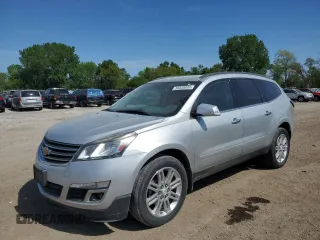 2015 Chevrolet Traverse LT with VIN 1GNKVGKD4FJ226393, listed as a Copart auction lot 56520835 with 96,558 mi miles and Salvage title. Bid and sale history available at DreamBid. Image 1.