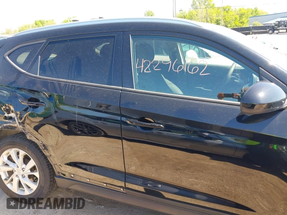 2019 Hyundai Tucson Value with VIN KM8J3CA46KU935335, listed as a IAAI auction lot 42296162 with 65,099 mi miles and . Bid and sale history available at DreamBid. Image 13.