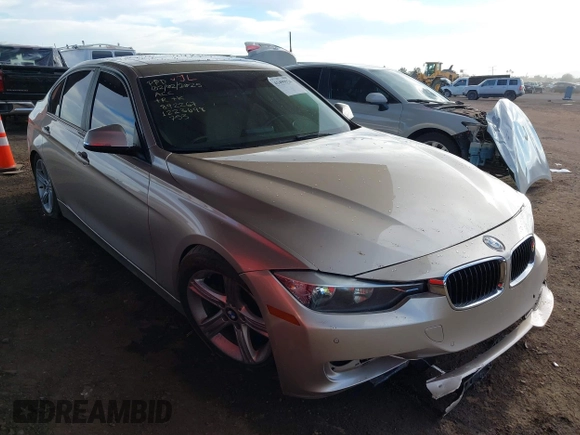 2013 BMW 3 Series 328i with VIN WBA3A5G50DNP23328, listed as a IAAI auction lot 41499926 with 112,730 mi miles. Bid and sale history available at carsss.com. Image 1.