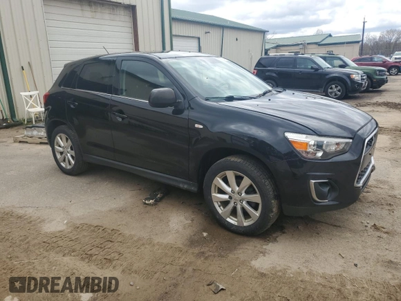 2013 Mitsubishi Outlander Sport SE with VIN 4A4AR4AU7DE014658, listed as a Copart auction lot 54887335 with 171,652 mi miles and Clean Title. Bid and sale history available at carsss.com. Image 4.