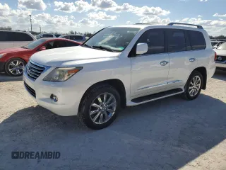 2010 Lexus LX 570 z VIN JTJHY7AX1A4051370, wystawiony jako Copart lot #76386334 z przebiegiem Nie podano mil oraz Nie do naprawy • Non repairable. Historia ofert i sprzedaży dostępna na DreamBid. Obrazek 1.
