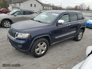 2012 Jeep Grand Cherokee Limited with VIN 1C4RJFBGXCC174887, listed as a Copart auction lot 50972565 with 133,566 mi miles and Salvage Title. Bid and sale history available at carsss.com. Image 1.