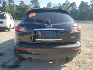 2008 Infiniti FX35 with VIN JNRAS08UX8X101412, listed as a Copart auction lot 71233134 with 0 mi miles and Salvage Title. Bid and sale history available at carsss.com. Image 6.