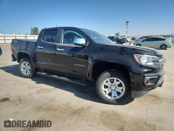 2022 Chevrolet Colorado 4WD LT with VIN 1GCGTCEN5N1145614, listed as a Copart auction lot 58131915 with 48,032 mi miles and Salvage title. Bid and sale history available at DreamBid. Image 4.