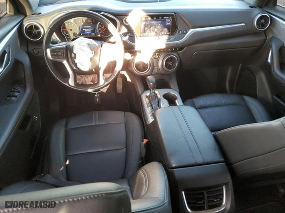 2022 Chevrolet Blazer LT with VIN 3GNKBDRS0NS169344, listed as a Copart auction lot 80693564 with 34,943 mi miles and Salvage Title. Bid and sale history available at carsss.com. Image 8.