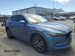 2018 Mazda CX-5 Grand Touring with VIN JM3KFBDM3J0323211, listed as a Copart auction lot 61166735 with Not provided miles and Salvage title. Bid and sale history available at DreamBid. Image 4.