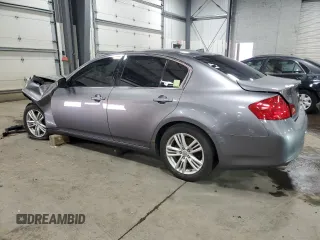 2011 Infiniti G25 x with VIN JN1DV6AR4BM651276, listed as a Copart auction lot 43564085 with 132,576 mi miles and Salvage Title. Bid and sale history available at DreamBid. Image 2.