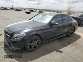 2016 Mercedes-Benz C 450 AMG with VIN 55SWF6EB1GU131891, listed as a Copart auction lot 50634345 with 33,888 mi miles and Clean Title. Bid and sale history available at carsss.com. Image 1.