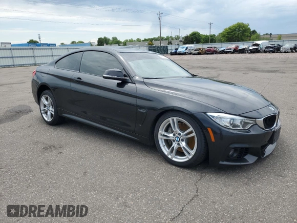 2016 BMW 4 Series 428i xDrive with VIN WBA3N9C54GK249830, listed as a Copart auction lot 58800005 with 193,453 mi miles and Clean title. Bid and sale history available at DreamBid. Image 4.