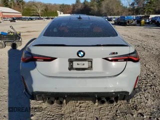 2022 BMW M4 Competition xDrive with VIN WBS43AZ04NCJ90806, listed as a Copart auction lot 79045274 with 0 mi miles and Salvage Title. Bid and sale history available at carsss.com. Image 6.