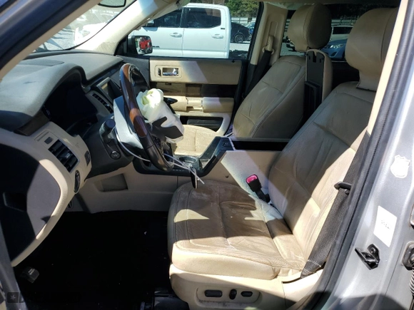 2017 Ford Flex Limited with VIN 2FMGK5D84HBA09666, listed as a Copart auction lot 75319854 with 152,013 mi miles and Salvage Title. Bid and sale history available at carsss.com. Image 7.