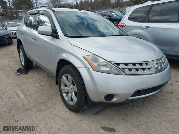 2006 Nissan Murano SL with VIN JN8AZ08W36W505317, listed as a IAAI auction lot 42023024 with 146,427 mi miles. Bid and sale history available at carsss.com. Image 1.