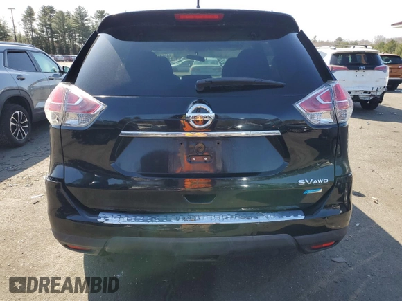 2014 Nissan Rogue SL with VIN 5N1AT2MV6EC795814, listed as a Copart auction lot 48942275 with 152,459 mi miles and Salvage Title. Bid and sale history available at carsss.com. Image 6.