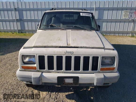 2000 Jeep Cherokee Police with VIN 1J4FF48SXYL131866, listed as a Copart auction lot 87535995 with 235,598 mi miles and Clean Title. Bid and sale history available at carsss.com. Image 5.