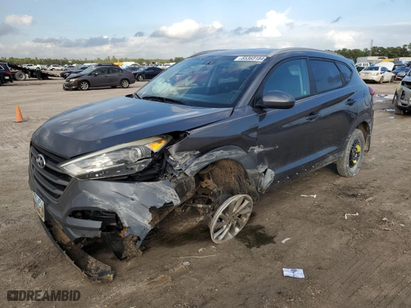 2016 Hyundai Tucson SE with VIN KM8J33A49GU148905, listed as a Copart auction lot 85363184 with 99,457 mi miles and Salvage Title. Bid and sale history available at carsss.com. Image 1.