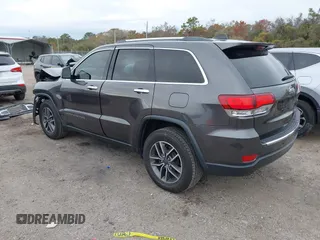 2020 Jeep Grand Cherokee Limited with VIN 1C4RJEBG0LC191286, listed as a IAAI auction lot 41344311 with 99,257 mi miles. Bid and sale history available at carsss.com. Image 3.