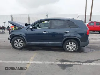 2012 Kia Sorento LX with VIN 5XYKT4A68CG265094, listed as a IAAI auction lot 41712956 with 1 mi miles. Bid and sale history available at carsss.com. Image 14.