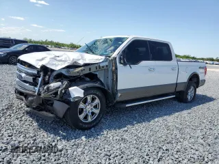 2015 Ford F-150 XLT w/HD Payload Pkg with VIN 1FTFW1EFXFFA96804, listed as a Copart auction lot 52321785 with 76,325 mi miles and Salvage Title. Bid and sale history available at carsss.com. Image 1.