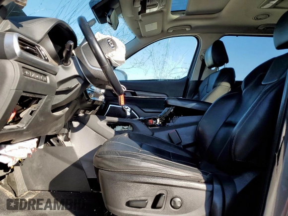 2021 Kia Telluride EX with VIN 5XYP34HC7MG113679, listed as a Copart auction lot 55752625 with 85,602 mi miles and Salvage title. Bid and sale history available at DreamBid. Image 7.