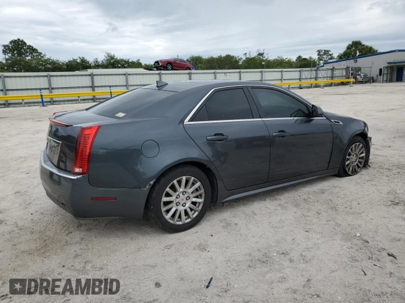 2012 Cadillac CTS with VIN 1G6DC5E58C0112711, listed as a Copart auction lot 56588975 with 108,351 mi miles and Clean Title. Bid and sale history available at DreamBid. Image 3.