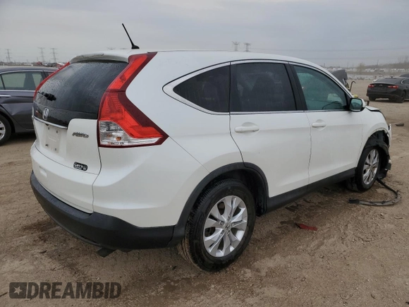 2014 Honda CR-V EX z VIN 5J6RM4H57EL012200, wystawiony jako Copart lot #53359115 z przebiegiem 100 590 mil mil oraz Szkody całkowita. Historia ofert i sprzedaży dostępna na DreamBid. Obrazek 3.
