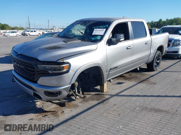 2021 Ram 1500 Limited with VIN 1C6SRFHT1MN510020, listed as a IAAI auction lot 40634609 with Not provided miles and . Bid and sale history available at DreamBid. Image 2.