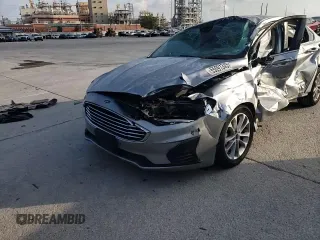 2020 Ford Fusion SE with VIN 3FA6P0HDXLR143531, listed as a Copart auction lot 55091345 with Not provided miles and Salvage title. Bid and sale history available at DreamBid. Image 13.