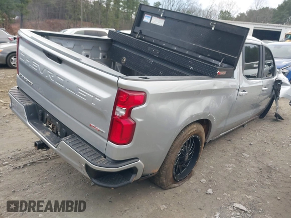 2021 Chevrolet Silverado 1500 with VIN 1GCPWDET3MZ119007, listed as a IAAI auction lot 41470819 with 132,193 mi miles and . Bid and sale history available at DreamBid. Image 4.