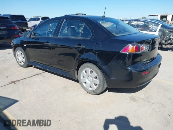 2010 Mitsubishi Lancer DE with VIN JA32U1FU1AU030470, listed as a IAAI auction lot 41389604 with 78,990 mi miles. Bid and sale history available at carsss.com. Image 3.