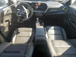 2025 Chevrolet Trax ACTIV with VIN KL77LKEP0SC101917, listed as a Copart auction lot 50033285 with 9,597 mi miles and Salvage Title. Bid and sale history available at carsss.com. Image 8.