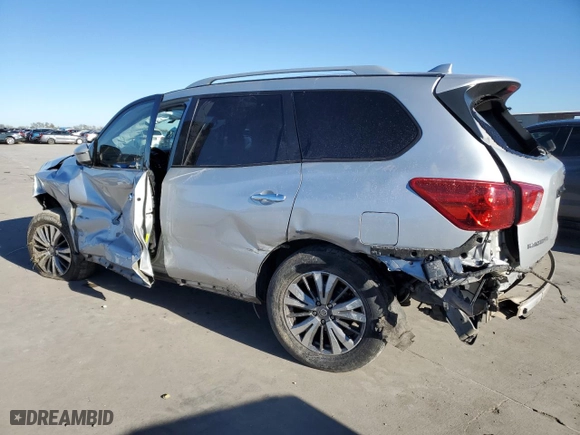 2019 Nissan Pathfinder SV with VIN 5N1DR2MM0KC637631, listed as a Copart auction lot 84342194 with 0 mi miles and Salvage Title. Bid and sale history available at carsss.com. Image 2.