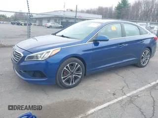 2015 Hyundai Sonata SE with VIN 5NPE24AF2FH031868, listed as a IAAI auction lot 42047793 with 241,219 mi miles and . Bid and sale history available at DreamBid. Image 2.
