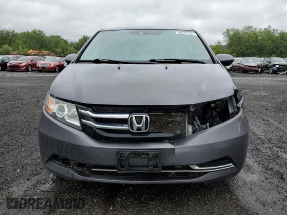 2014 Honda Odyssey EX-L с VIN 5FNRL5H66EB011131, выставлен на аукционе Copart как лот 58216125 с пробегом 161 390 миль миль и Списание • Salvage title. История ставок и продаж доступна на DreamBid. Изображение 5.
