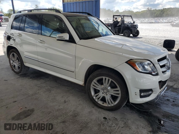 2013 Mercedes-Benz GLK 350 with VIN WDCGG5HB0DG086396, listed as a Copart auction lot 72316284 with 121,269 mi miles and Salvage Title. Bid and sale history available at DreamBid. Image 4.